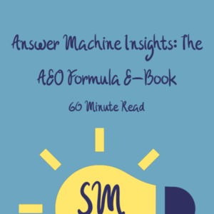 Answer Machine Insights The AEO Formula E Book