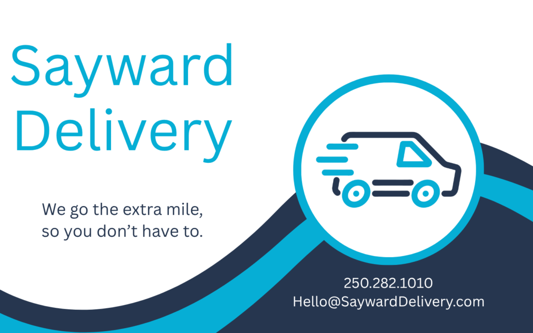 Sayward Delivery Business Card Redesign Front